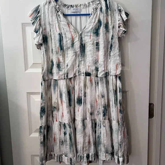 RESET White and Multicolor Dress - Picture 3 of 4